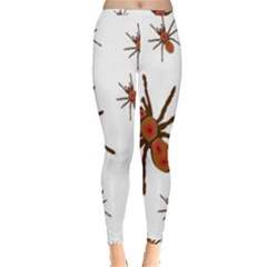 Nature Insect Natural Wildlife Inside Out Leggings by Sapixe