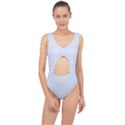 Alice Blue Hearts in an English Country Garden Center Cut Out Swimsuit View1