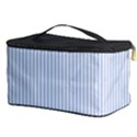 Alice Blue Pinstripe in an English Country Garden Cosmetic Storage Case View3