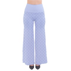 Alice Blue Mini Footpath In English Country Garden  So Vintage Palazzo Pants by PodArtist