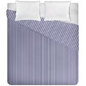 USA Flag Blue and White Stripes Duvet Cover Double Side (California King Size) View2