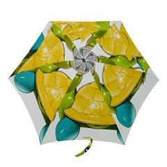 Turtle Sea Turtle Leatherback Turtle Mini Folding Umbrellas by Sapixe