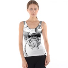 Steampunk Steam Punk Lion Door Tank Top by Sapixe