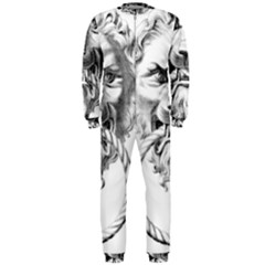 Steampunk Steam Punk Lion Door Onepiece Jumpsuit (men)  by Sapixe