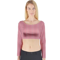 72244985 Long Sleeve Crop Top by PodArtist