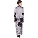 Skull Vintage Old Horror Macabre Turtleneck Maxi Dress View2