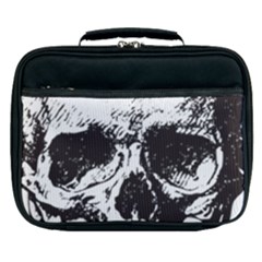 Skull Vintage Old Horror Macabre Lunch Bag by Sapixe