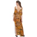 Leaves Motif Pattern Photo 2 Maxi Chiffon Cover Up Dress View2