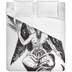 Devil Baphomet Occultism Duvet Cover (california King Size) by Sapixe