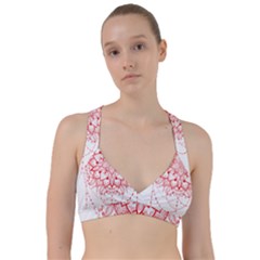 Mandala Pretty Design Pattern Sweetheart Sports Bra by Sapixe