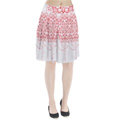 Mandala Pretty Design Pattern Pleated Skirt by Sapixe