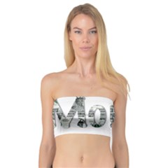 Word Money Million Dollar Bandeau Top by Sapixe