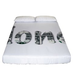 Word Money Million Dollar Fitted Sheet (king Size) by Sapixe