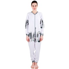 Word Money Million Dollar Onepiece Jumpsuit (ladies)  by Sapixe