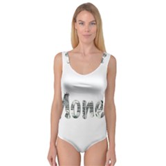 Word Money Million Dollar Princess Tank Leotard  by Sapixe