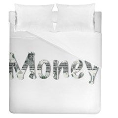 Word Money Million Dollar Duvet Cover (queen Size) by Sapixe