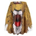 Lion Animal Roar Lion S Mane Comic High Waist Skirt View2