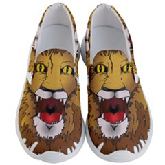 Lion Animal Roar Lion S Mane Comic Men s Lightweight Slip Ons by Sapixe