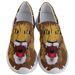 Lion Animal Roar Lion S Mane Comic Women s Lightweight Slip Ons by Sapixe