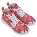 Leaves Maple Branch Autumn Fall Women s Lightweight High Top Sneakers View3