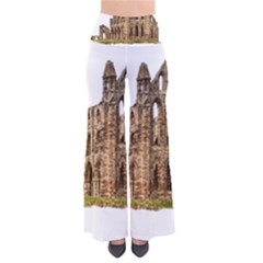 Ruin Monastery Abbey Gothic Whitby So Vintage Palazzo Pants by Sapixe