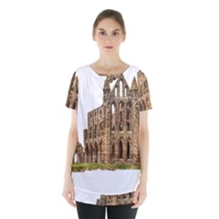 Ruin Monastery Abbey Gothic Whitby Skirt Hem Sports Top