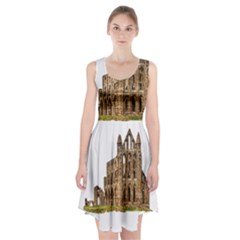 Ruin Monastery Abbey Gothic Whitby Racerback Midi Dress by Sapixe