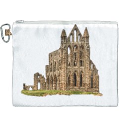 Ruin Monastery Abbey Gothic Whitby Canvas Cosmetic Bag (xxxl) by Sapixe