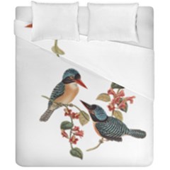 Bird Birds Branch Flowers Vintage Duvet Cover Double Side (california King Size) by Sapixe