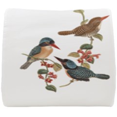 Bird Birds Branch Flowers Vintage Seat Cushion by Sapixe