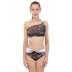 Night Butterfly Butterfly Giant Spliced Up Two Piece Swimsuit