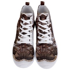 Night Butterfly Butterfly Giant Men s Lightweight High Top Sneakers