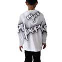 Lettering Points Creative Pen Dots Hooded Windbreaker (Kids) View2