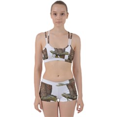 Bird Owl Animal Vintage Isolated Women s Sports Set by Sapixe