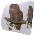 Bird Owl Animal Vintage Isolated Seat Cushion View3