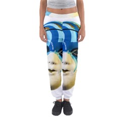 Porcelain Mask Minature Mask Women s Jogger Sweatpants by Sapixe