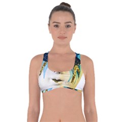 Porcelain Mask Minature Mask Got No Strings Sports Bra by Sapixe