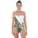 Leaves Plant Branch Nature Foliage Tie Back One Piece Swimsuit View1