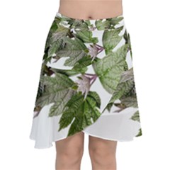 Leaves Plant Branch Nature Foliage Chiffon Wrap by Sapixe