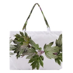 Leaves Plant Branch Nature Foliage Medium Tote Bag by Sapixe