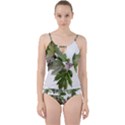 Leaves Plant Branch Nature Foliage Cut Out Top Tankini Set View1