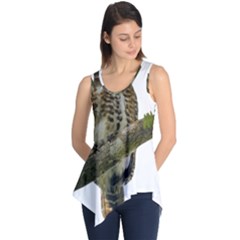 Owl Bird Sleeveless Tunic by Sapixe