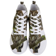 Owl Bird Men s Lightweight High Top Sneakers