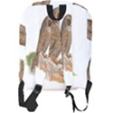 Bird Owl Animal Vintage Isolated Full Print Backpack View2