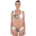 Bird Owl Animal Vintage Isolated Cross Back Hipster Bikini Set View1