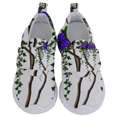 Image Cropped Tree With Flowers Tree Velcro Strap Shoes