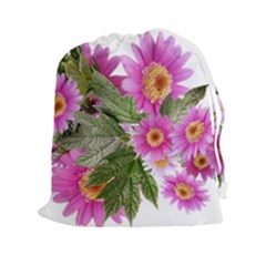 Daisies Flowers Arrangement Summer Drawstring Pouches (xxl) by Sapixe