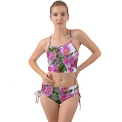 Daisies Flowers Arrangement Summer Mini Tank Bikini Set by Sapixe