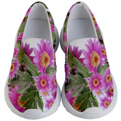 Daisies Flowers Arrangement Summer Kid s Lightweight Slip Ons