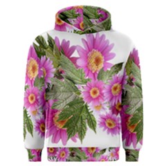 Daisies Flowers Arrangement Summer Men s Overhead Hoodie